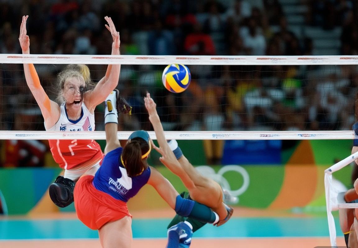 里约奥运女排决赛：美日巅峰对决，体育精神闪耀经典瞬间